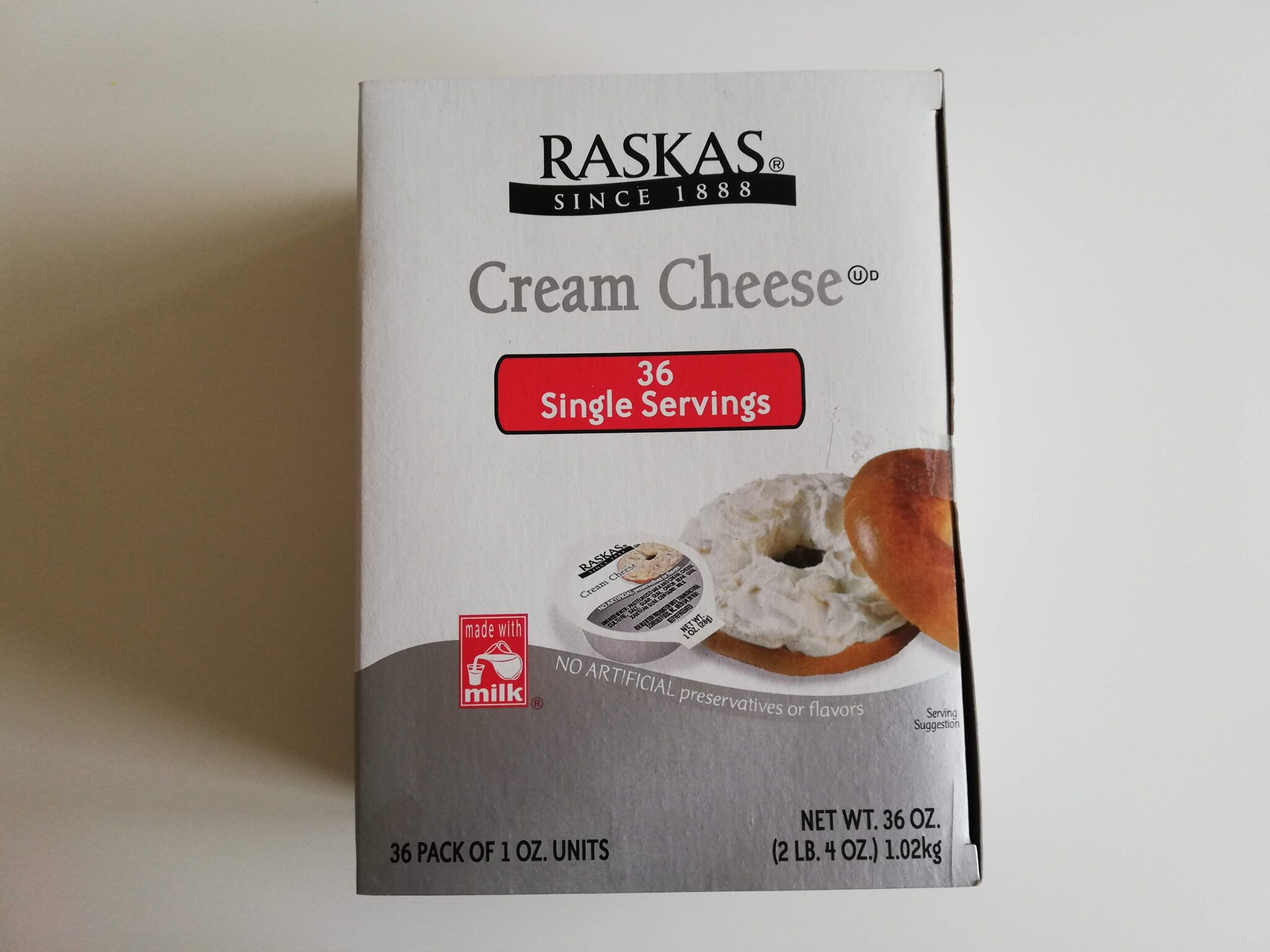 COSTCO RASKAS Cream Cheese narina